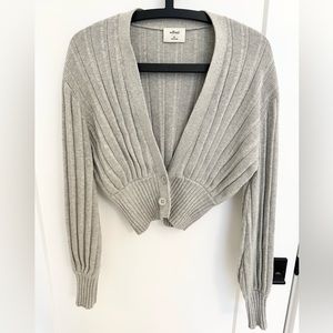 Aritzia Plunge Front Cardigan